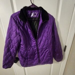 Purple Quilted Women's Jacket Light Weight